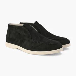 Old Money High Suede Loafers